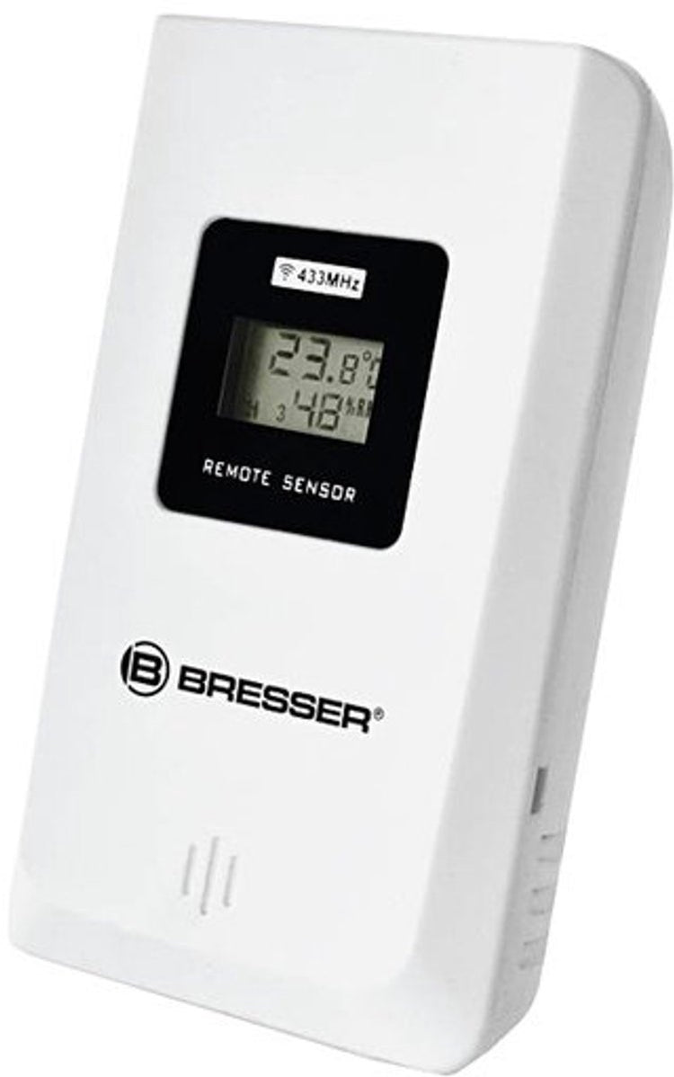Station météo Bresser - capteur thermo-hygro compteur d'hygro et de ventilation 3 canaux