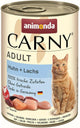 Animonda Carny Adult - nourriture humide pour chats - poulet saumon - sans céréales - 1 x 400g