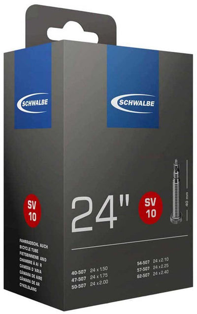 Schwalbe sv10ap tube intérieur avion 24inch 40 62-507 ib 40mm