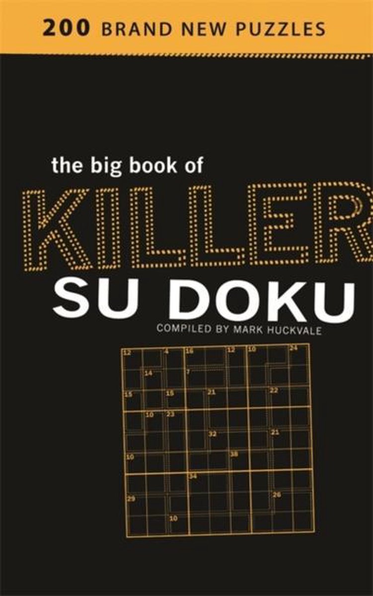 Grand livre du tueur Su doku