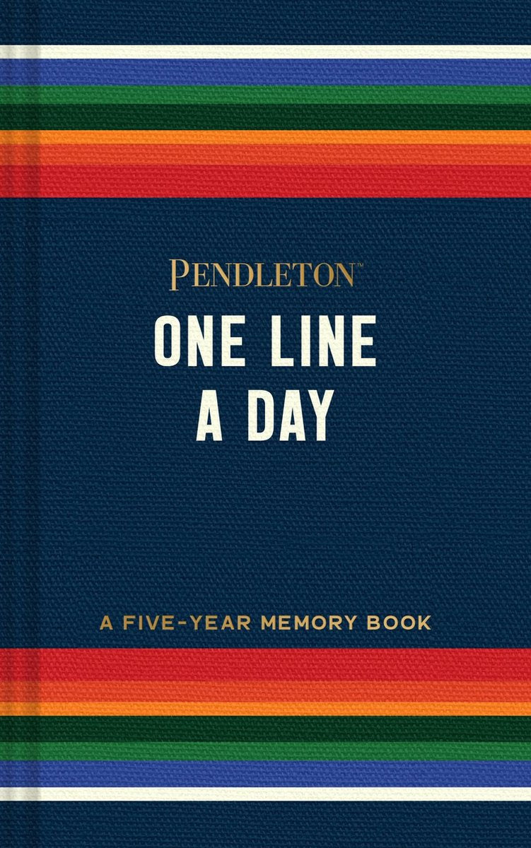 Chronique livres Pendleton une ligne par jour - journal intime pendant 5 ans - un livre de mémoire de cinq ans