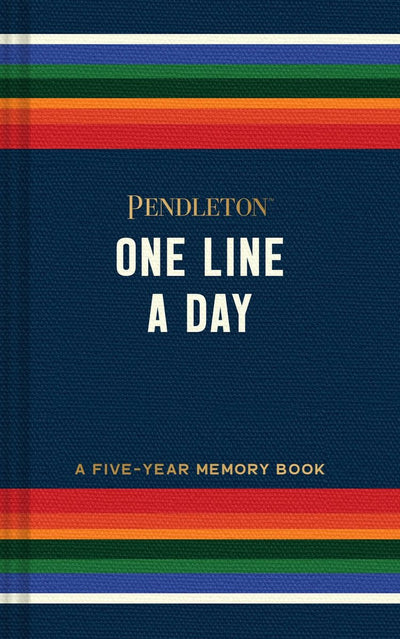 Chronique livres Pendleton une ligne par jour - journal intime pendant 5 ans - un livre de mémoire de cinq ans