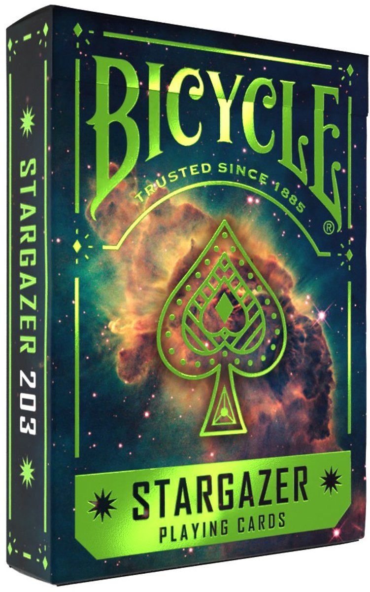 Bicycle stargazer 203 - cartes à jouer premium - poker - à collectionner