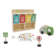 Ensemble de jeux de centre de recyclage en bois