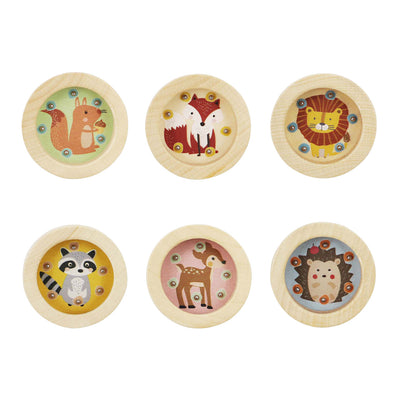 Jeu de patience animal en bois