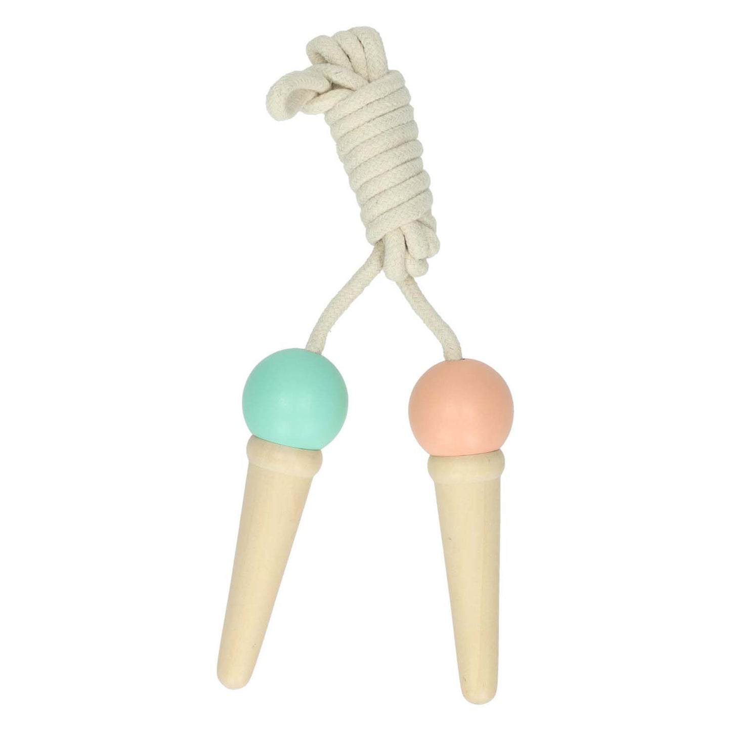 Corde à sauter en bois pour glace, 200 cm