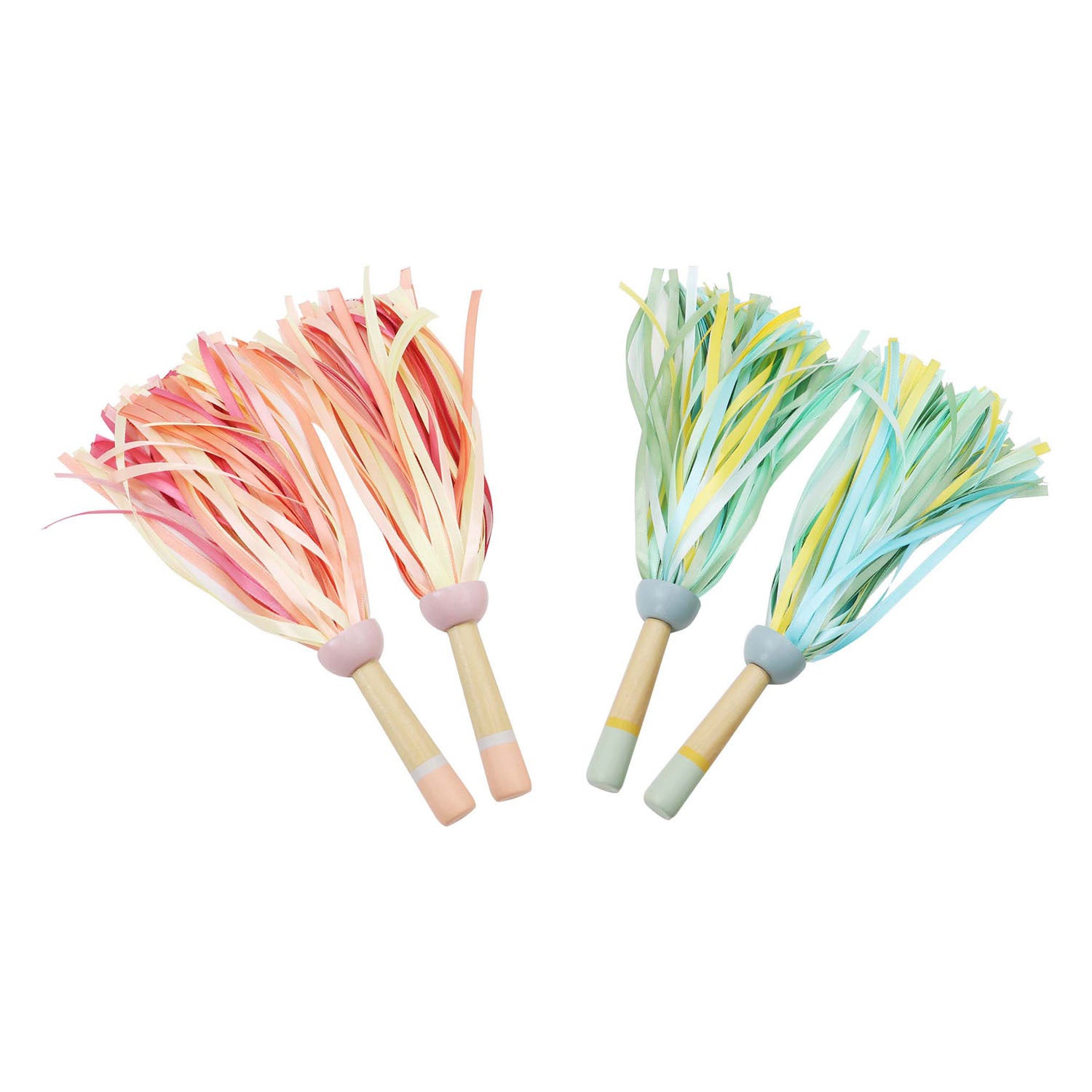 Pompons en bois, 2 pcs.