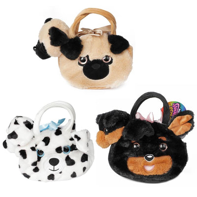 Toi-toys toi toys chien en peluche dans un sac à main pour chien