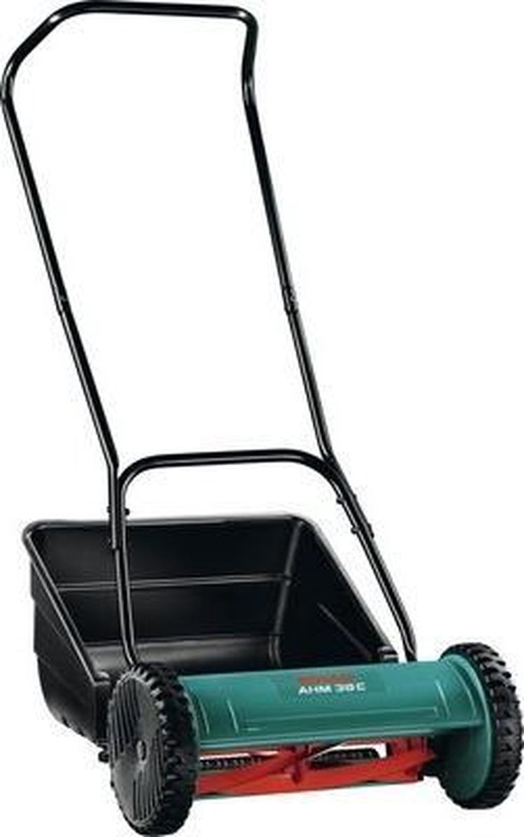 Tondeuse à main Bosch ahm 38 - largeur de coupe 38 cm - avec bac de ramassage