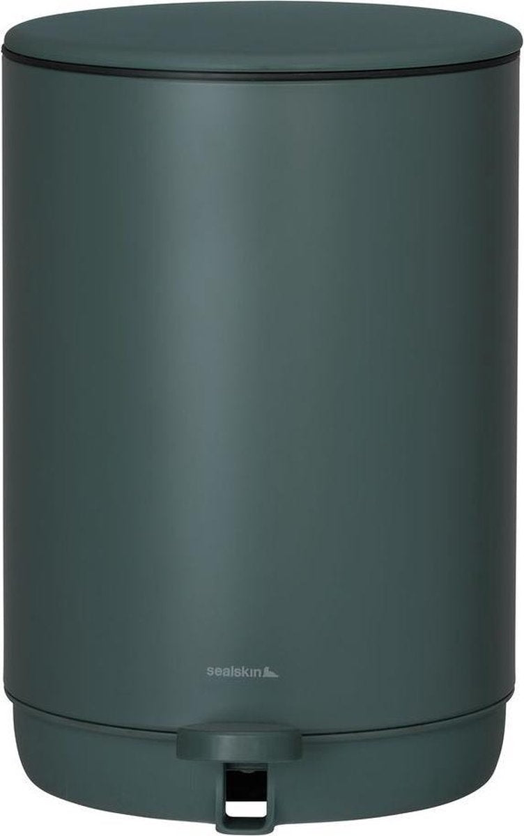 Sealskin mind - poubelle à pédale - 5 litres sur pied - vert foncé
