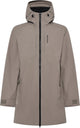 Didriksons sören usx parka veste d'extérieur unisexe - marron cendré