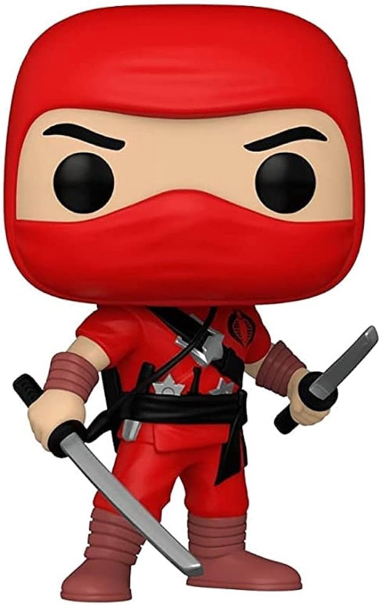 Funko-pop ! jouets rétro ninja rouge #79 gi joe exclusif