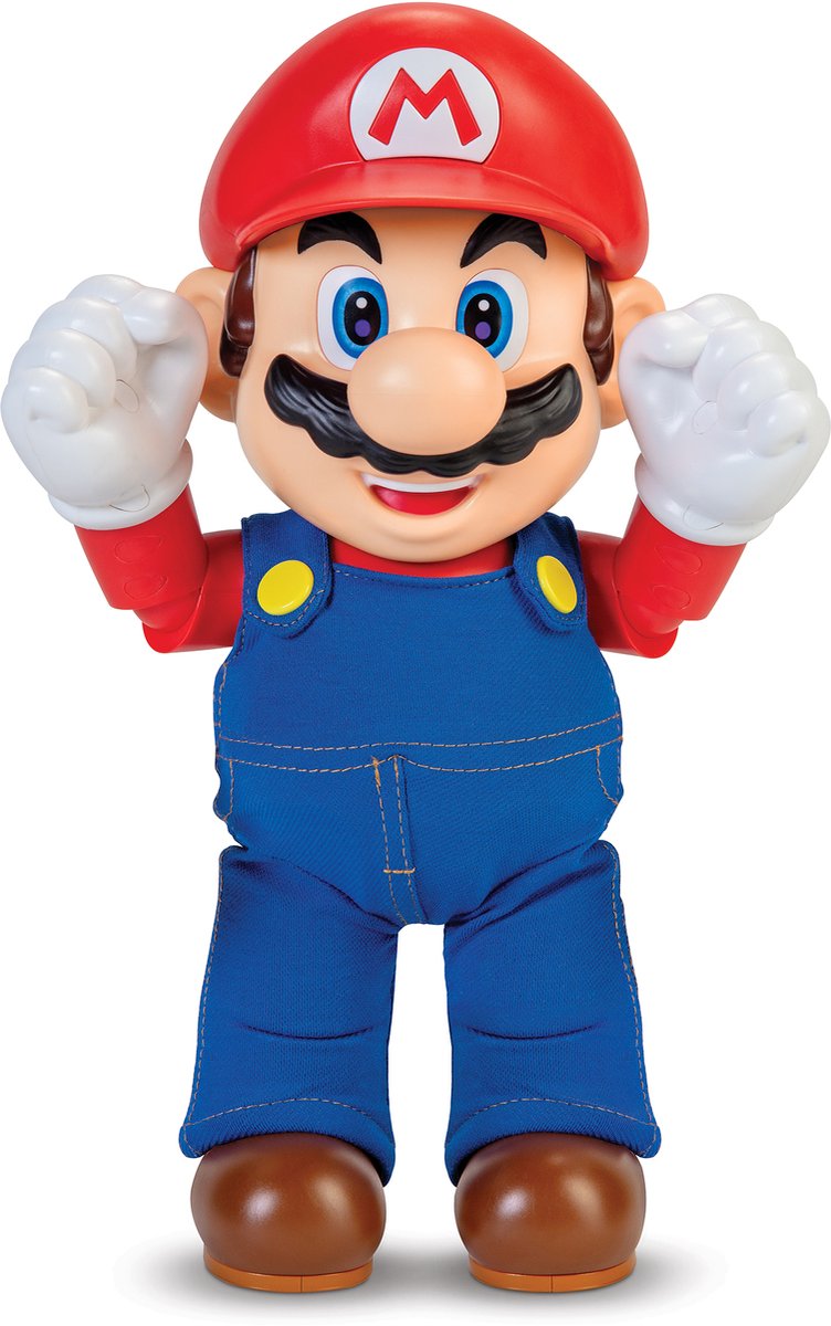 Jakks Nintendo - Super Mario - C'est-un moi, Mario ! chiffre 36cm. (404304)