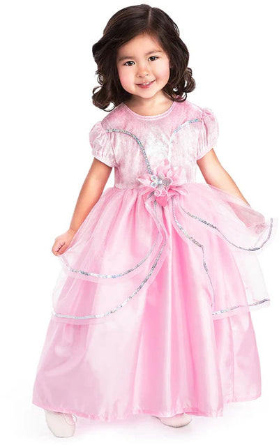Petites aventures – robe de princesse rose royal – taille l (110-122)