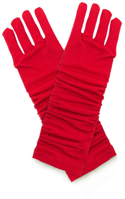 Petites aventures - gants de princesse rouges