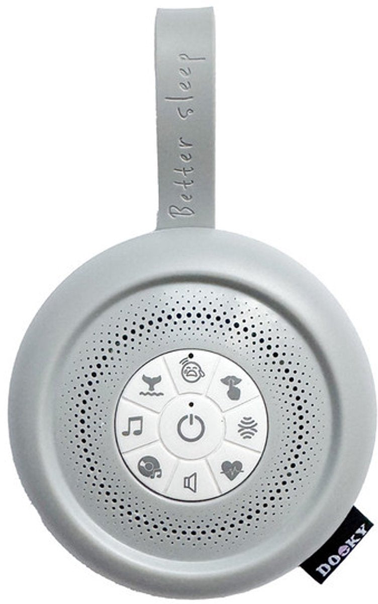 Dooky® dooky machine à son rechargeable - boîte à musique - gris
