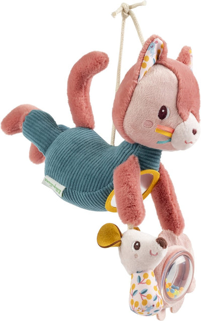 Lilliputiens - action nomade - peluche de jeu multifonction - Jeanne le chat