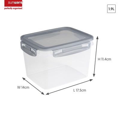 Boîtes de congélation Sunware club cuisine 1,9l