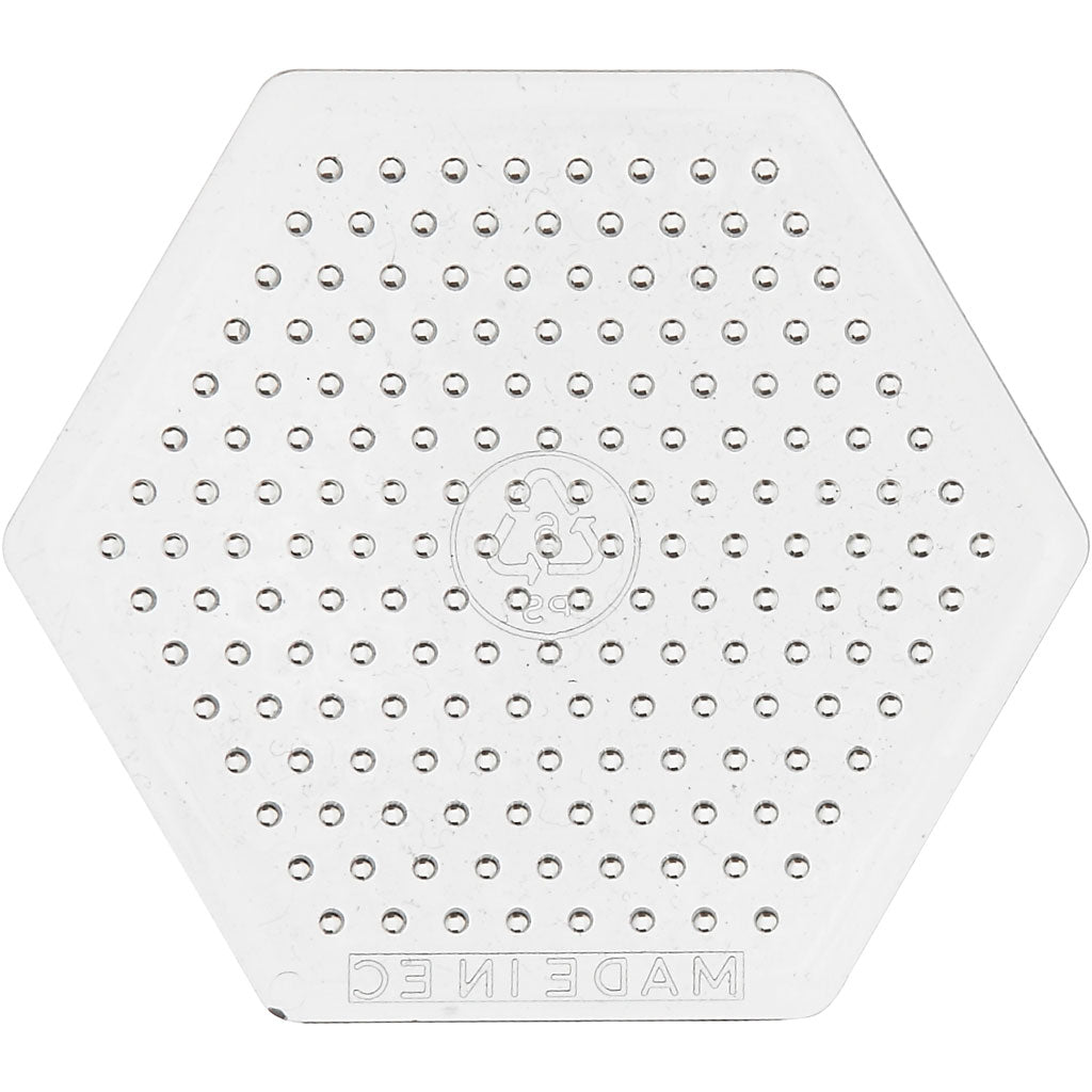 Plaque de base Creativ Company, taille 7 cm, moyenne, transparente, 1 pièce