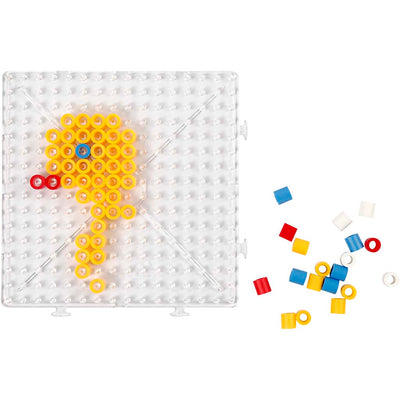 Creativ company plaque de base, grand carré, taille 15x15 cm, jumbo, transparente, 1 pièce