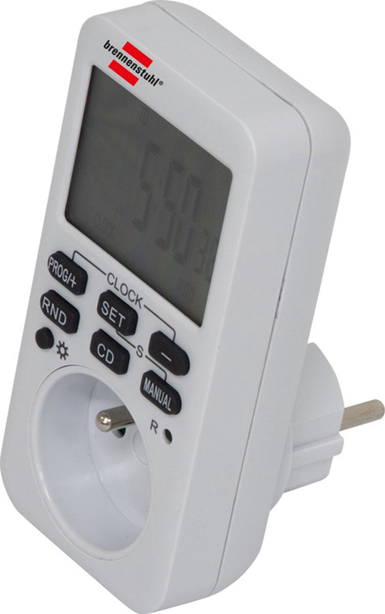 Minuteur hebdomadaire numérique Brennerstuhl Comfort-Line