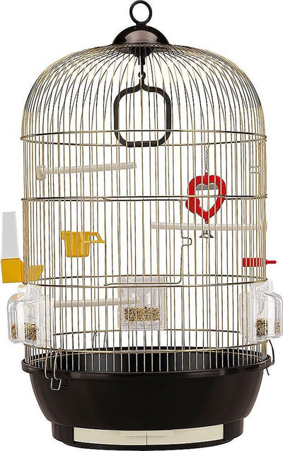 Cage à oiseaux antique Ferplast Diva - marron - 40 x 40 x 65 cm