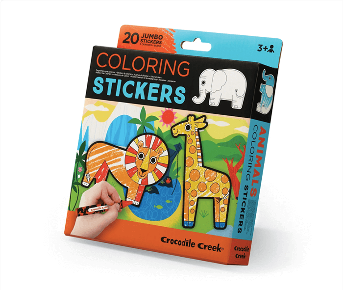 couleur et créer des tranches et des couleurs Crocodile Creek
