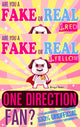 Êtes-vous un faux ou un vrai fan de One Direction ? version groupée - rouge et jaune - le jeu de quiz et de faits 100% non officiel