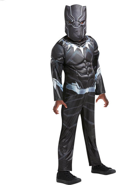 Costume de panthère noire The Avengers Rubie's en polyester taille 104 110