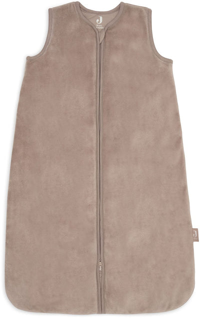 Jollein gigoteuse bébé sans manches 70cm - velours - café au lait