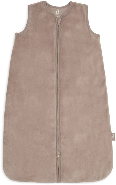 Jollein gigoteuse bébé sans manches 110cm - velours - café au lait
