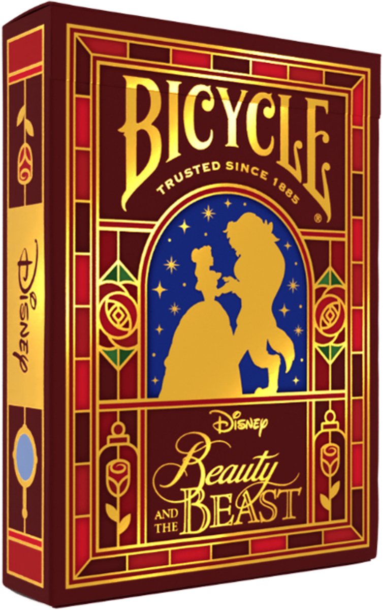Bicycle ® Disney Beauty la bête - cartes à jouer premium - poker - à collectionner