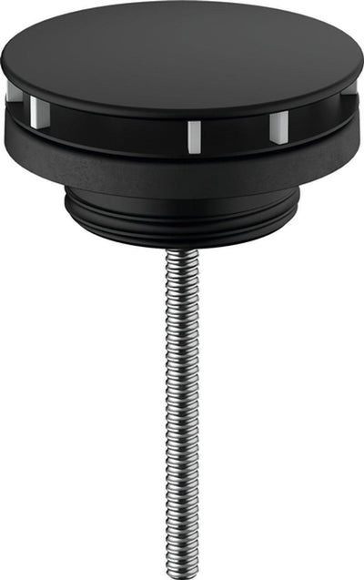 Bonde Hansgrohe non fermable, pour lavabos noir mat