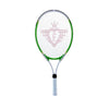 Racket de tennis avec couverture et 2 balles vertes