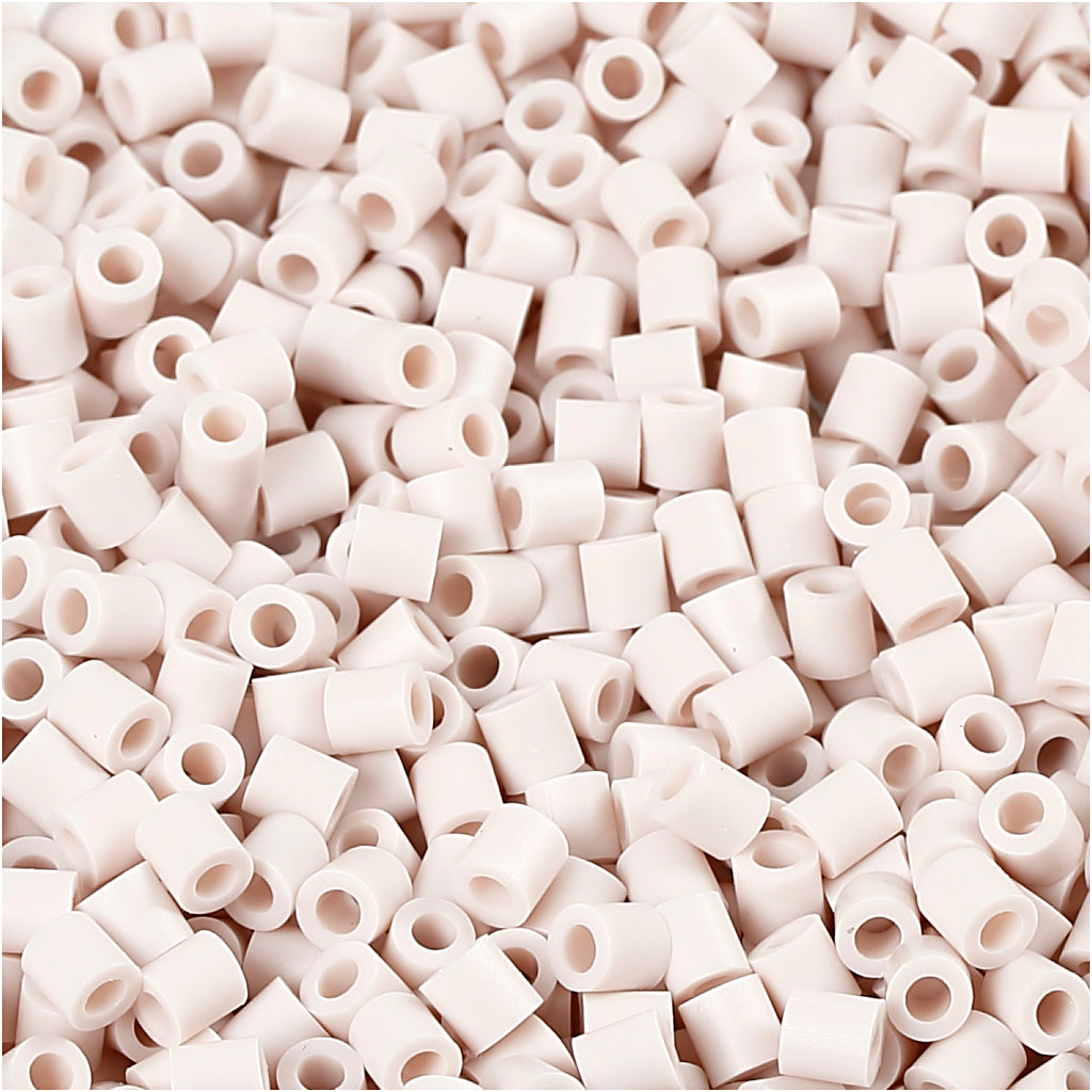 Perles photo Nabbi, taille 5x5 mm, diamètre du trou 2,5 mm, moyen, gris clair (10), 6000 pièces 1 boîte