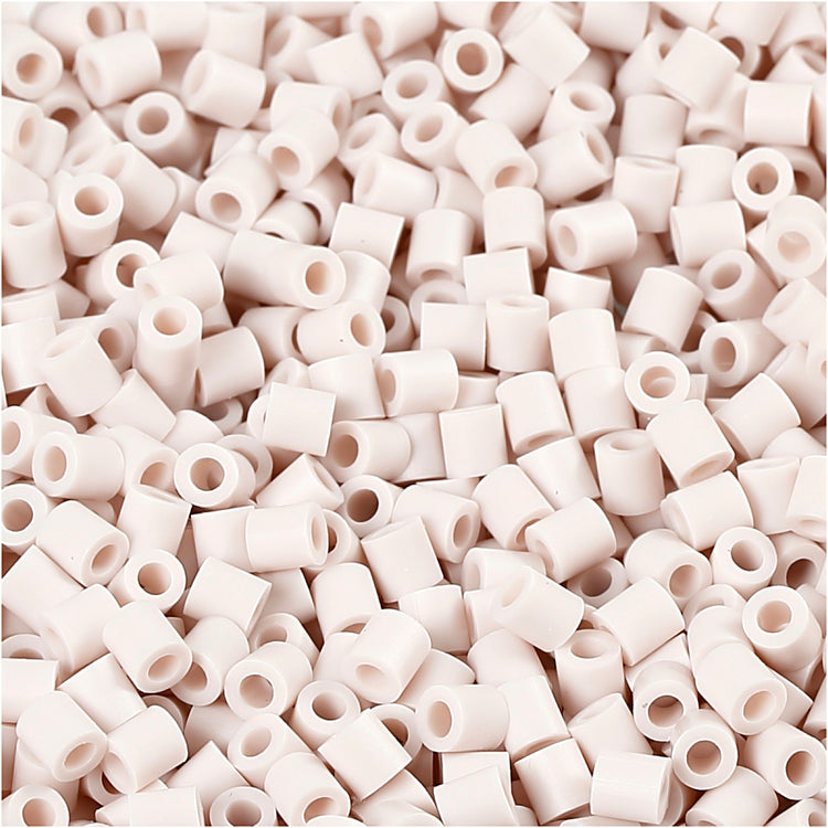 Perles photo Nabbi, taille 5x5 mm, diamètre du trou 2,5 mm, moyen, gris clair (10), 6000 pièces 1 boîte