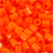 Perles photo Nabbi, taille 5x5 mm, diamètre du trou 2,5 mm, moyen, orange vif (13), 1100 pièces 1 boîte - afbeelding 1