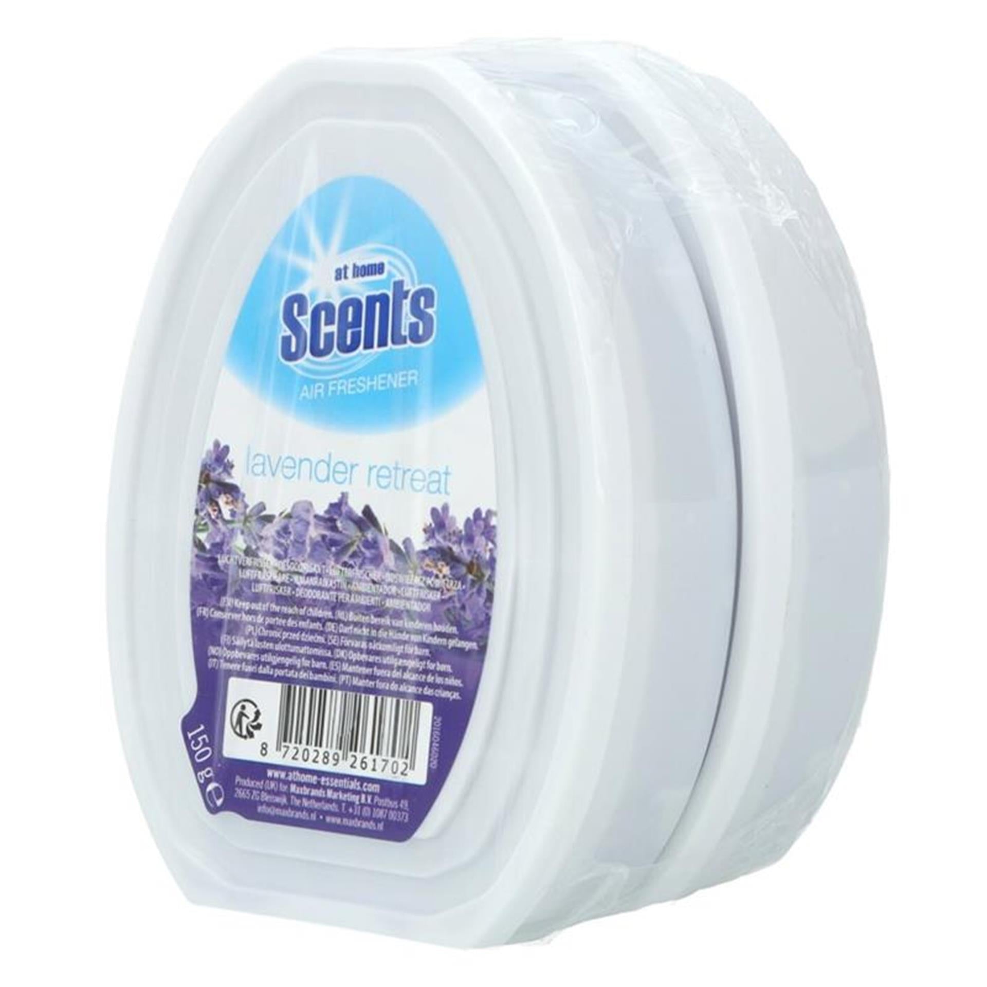 Parfums d'ambiance Désodorisant 2x150gr gel lavande | 4 pièces