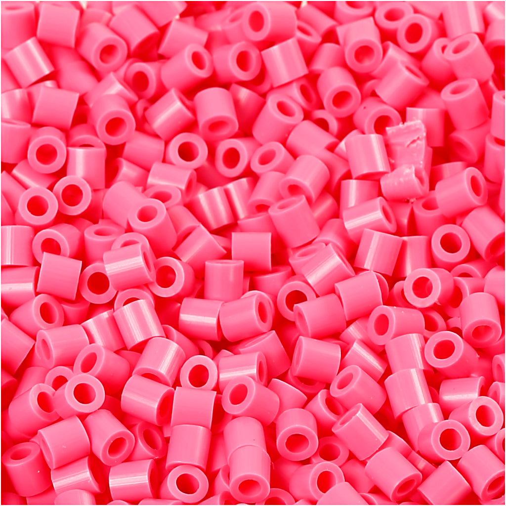 Perles photo Nabbi, dim. 5x5 mm, diamètre intérieur 2,5 mm, moyen, vieux rose (25), 6000 pièces 1 boîte