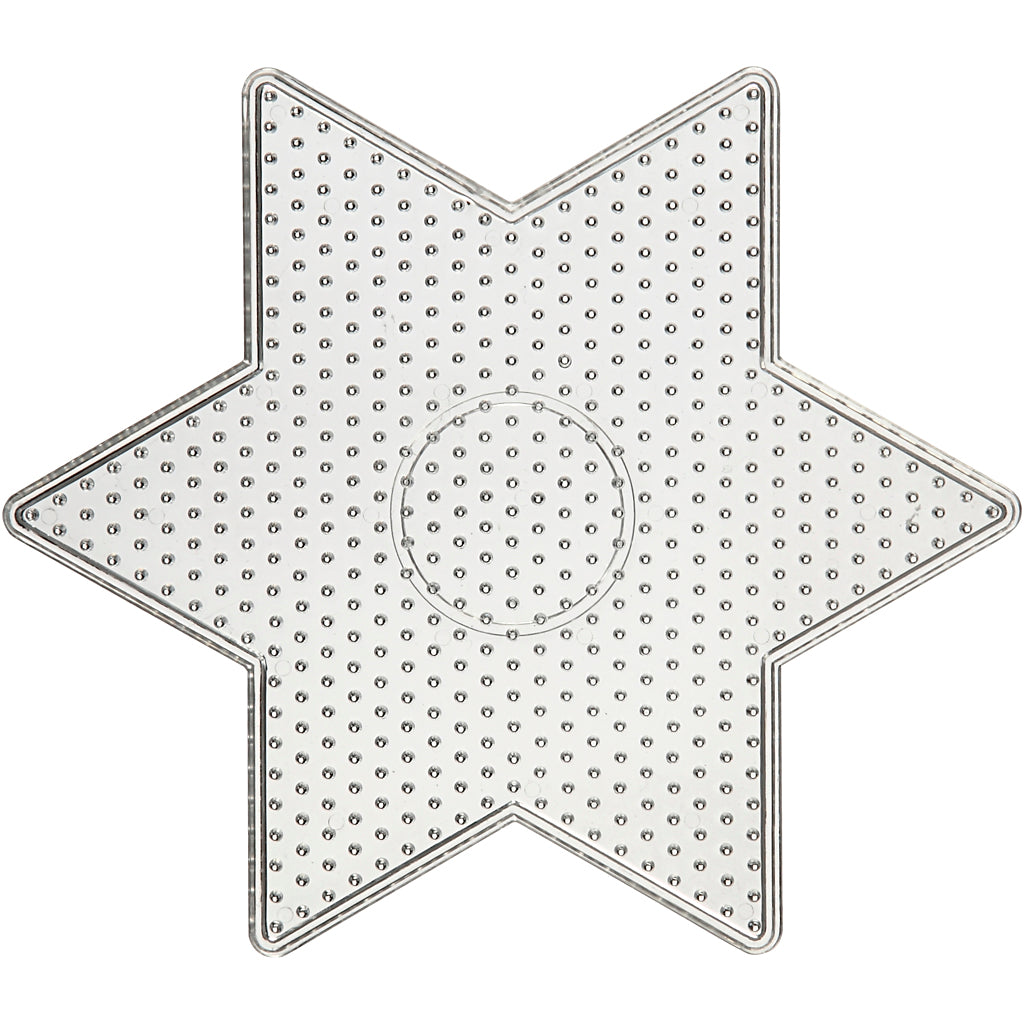 Plaque de base Creativ company, taille 15x15 cm, moyenne, transparente, 1 pièce