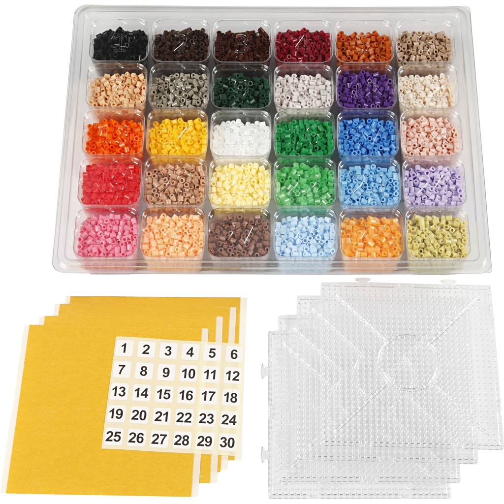 Nabbi starter set perles photo, moyennes, 15000 pièces, 1 set