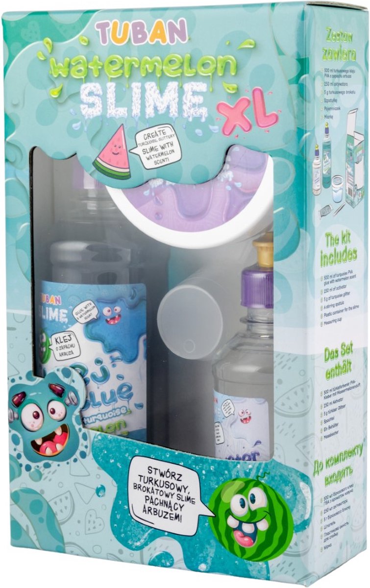 Tuban - kit – diy slime – pastèque xl