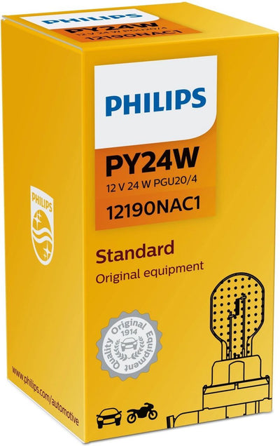 Philips standard py24w ambre 12190nac1 - par pièce