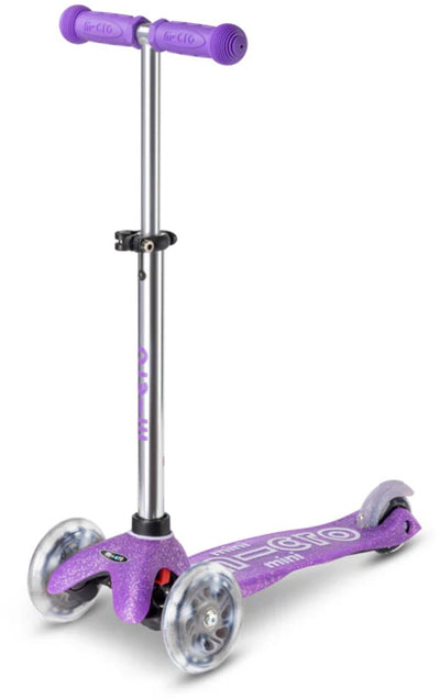 Micro-mini | scooter en violet pour les enfants de 2 à 6 ans | maximum 50 kg