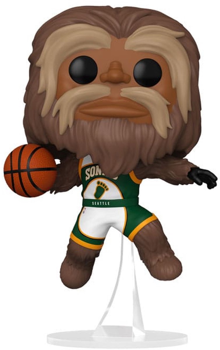 Funko-pop ! basket-ball : sonics - sasquatch #13