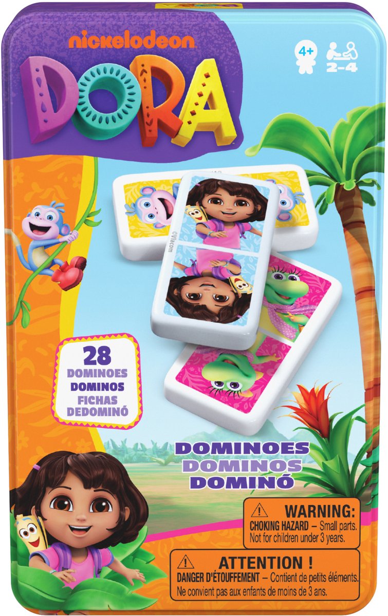 Dora Domino's dans l'étain