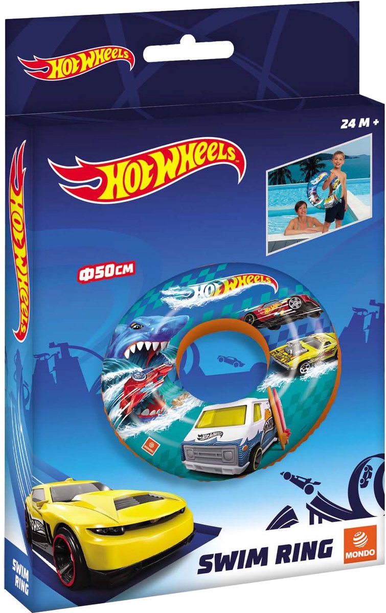 Bouée de natation Hot Wheels Mondo, 50 cm