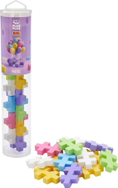 Plus plus tube pastel grand plus-plus : 15 pièces (3225)
