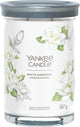 Bougie Yankee - grande bougie parfumée au gardénia blanc - 100 heures de combustion - deux mèches