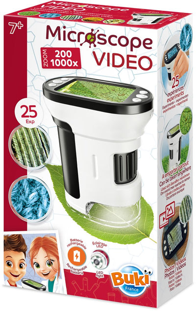 Buki france buki - microscope - microscope vidéo - grossissement 200 - 1000x